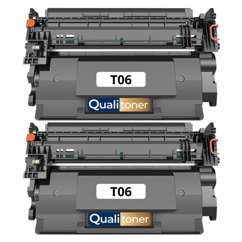 T06 3526C002 Toner compatible pour Canon iR 1643i iR 1643iF Noir Haute capacité avec puce Pack 2