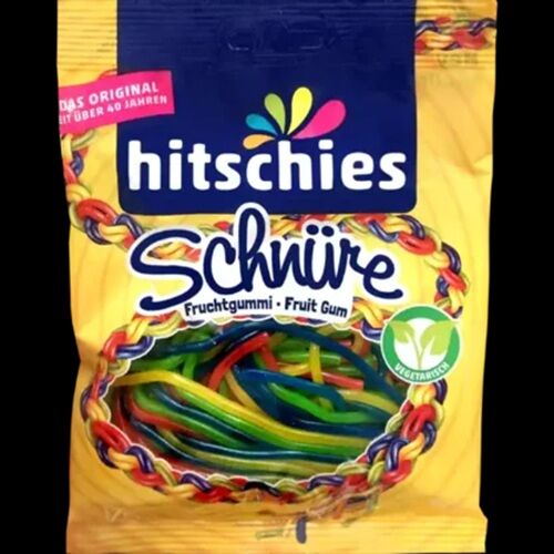 Bonbons Hitschies Cordons Colorés En Sachet De 125g