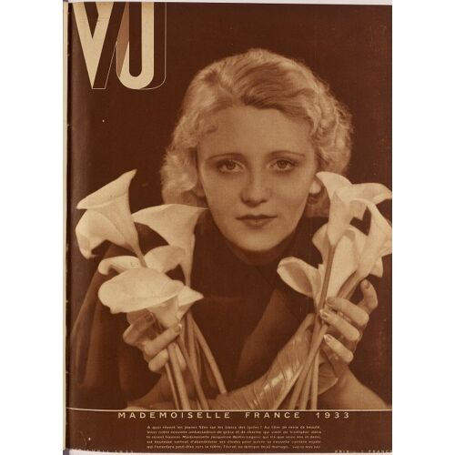 Magazine Vu Nº273 Du 19 Avril 1933 Miss France