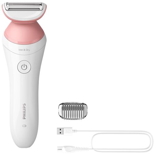 Philips Brl146/20 Rasoir Pour Femme 1 Tête(S) Tondeuse Rose Et Blanc