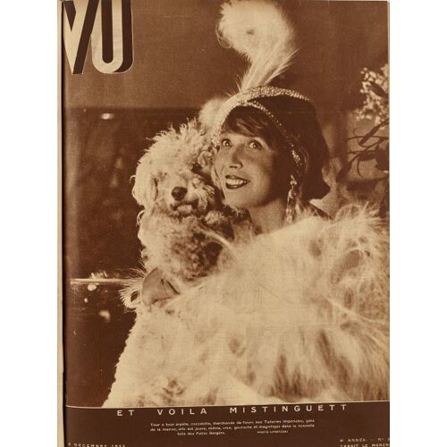 Magazine Vu Nº299 Du 6 Décembre 1933 Mistinguet