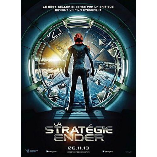 La Stratégie Ender / Affiche Cinéma Originale Préventive 120x160 Cm Pliée. Année 2013