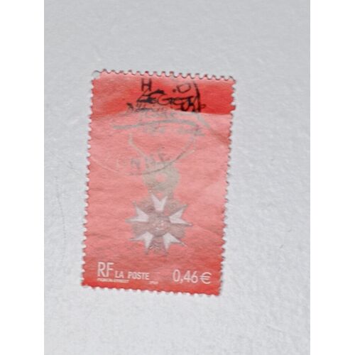 Timbre - France - 0,46e Yvert N° 3490 Légion D'Honneur -De 2002