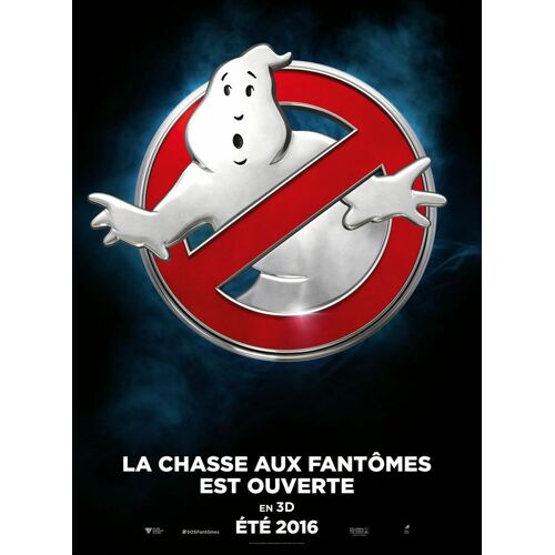 S.O.S. /Sos Fantômes (Ghostbusters) - Véritable Pré-Affiche De Cinéma Roulée- Format 120x160 Cm -De Paul Feig Avec Kristen Wiig, Melissa Mccarthy, Michael K. Wil, Andy Garcia, Chris Hemsworth - 2016