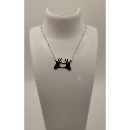 ?? Collier "Mains De C?ur" – Un Symbole D’Amour Et De Bienveillance ??