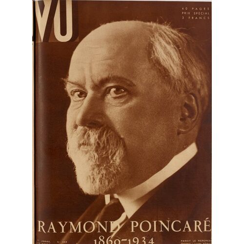 Magazine Vu Nº344 Du 17 Octobre 1934 - Poincaré