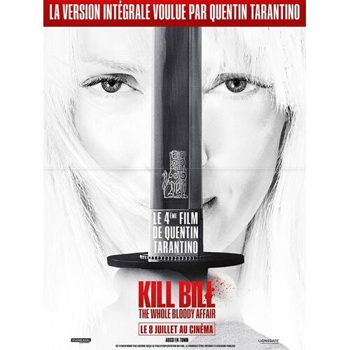 Kill Bill: The Whole Bloody Affair - Véritable Affiche De Cinéma Pliée - Format 40x60 Cm - De Quentin Tarantino Avec Uma Thurman, Lucy Liu, Daryl Hannah, David Carradine, Michael Madsen - 2026