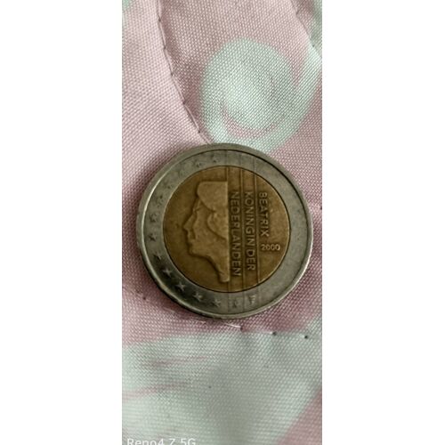 Pièce 2 Euro Beatrix 2000