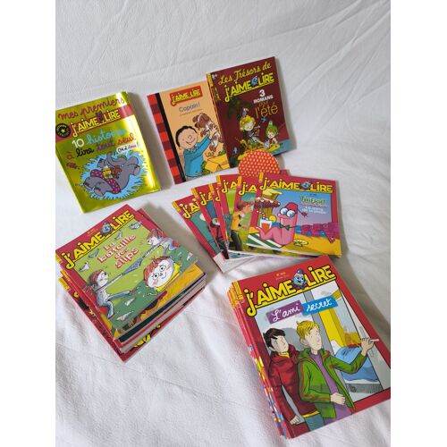 Lot De 25 Livres "J'Aime Lire" Et 3 Hors Séries