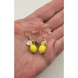 🍋 Boucles D'Oreilles Citron