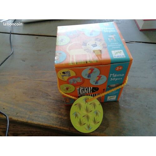 Jeu Memo 30 Pièces Jeu Djeco Manque 1 Seule Pièce
