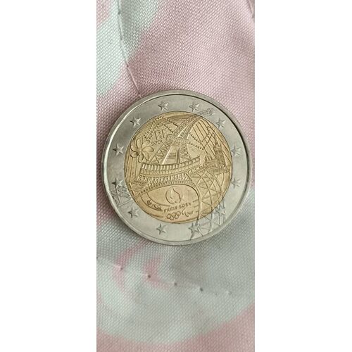 Pièce 2 Euro Paris 2024 Bon État