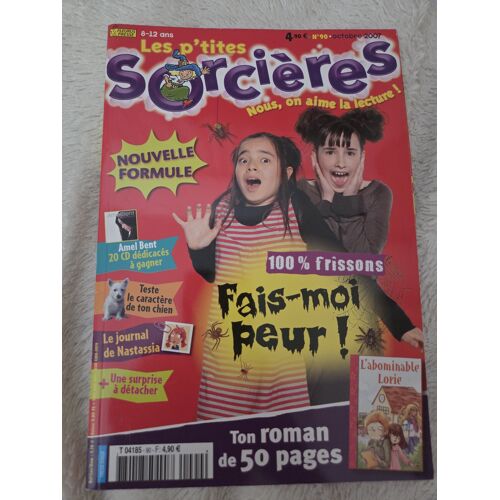 Magazine Les P'Tites Sorcières N°90 – Presse Junior – Nous, On Aime La Lecture !