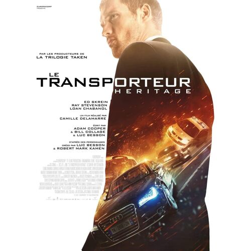 Le Transporteur Héritage / Affiche Cinéma Originale 120x160 Cm Pliée. Année 2015