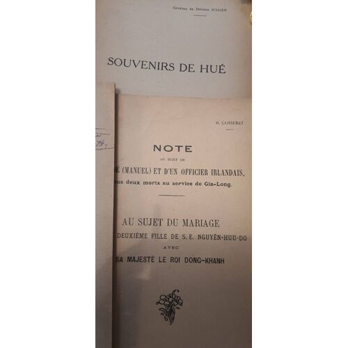 Extraits Du Bulletin Des Amis Du Vieux Hue