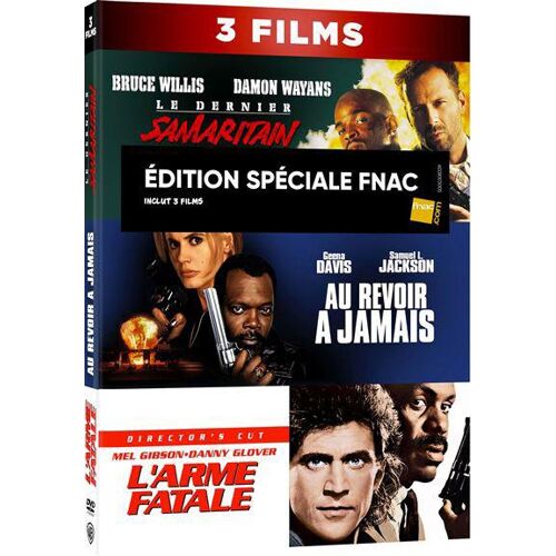 Coffret Buddy Movies - 3 Films : L'arme Fatale + Le Dernier Samaritain + Au Revoir À Jamais - Exclusivité Fnac