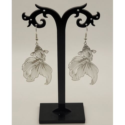 🐟? Boucles D’Oreilles Poissons – Élégance Et Originalité Au Bout Des Oreilles ?🐟