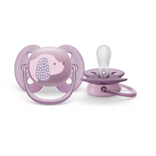 Philips Avent Scf092/05 Tétine Pour Bébé Sucette Ultra Souple Orthodontique Silicone Rose