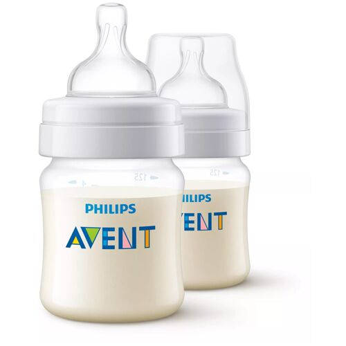Philips Avent Scy100/02 Biberon 125 Ml Transparent Polypropylène (Pp) Multicolore