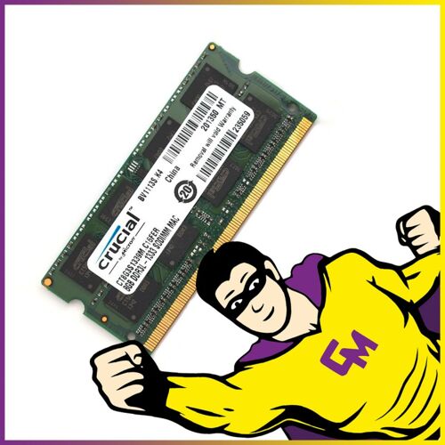 8Go RAM DDR3L PC3L-12800 CT8G3S160BM.C16FER SODIMM Mémoire PC Portable MonsieurCyberman