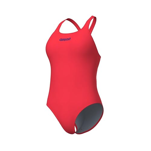 Arena - Women's Team Swimsuit Swim Pro Solid - Maillot De Bain Taille 34, Rouge