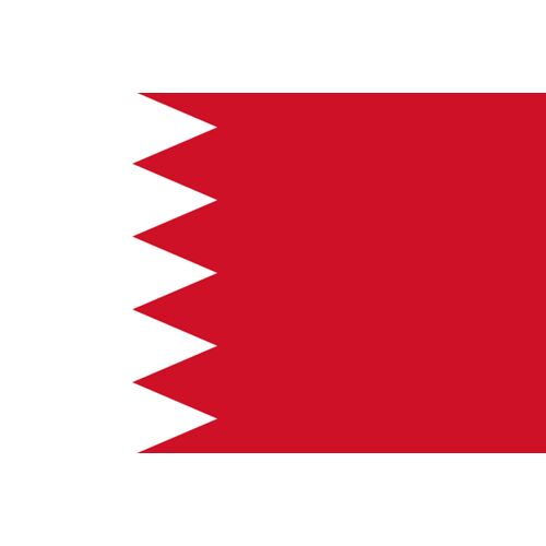Drapeau Bahrain - 15x10 Cm - Sticker/Autocollant
