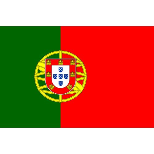 Drapeau Portugal - 15x10cm - Sticker/Autocollant