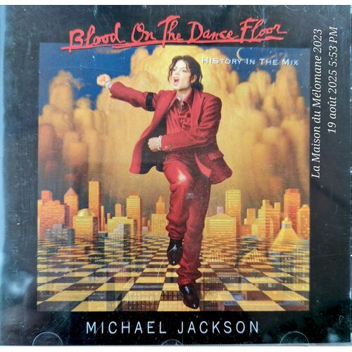 757 Super Top Album Cd Original Collection Michael Jackson Blood Of The Dance Floor