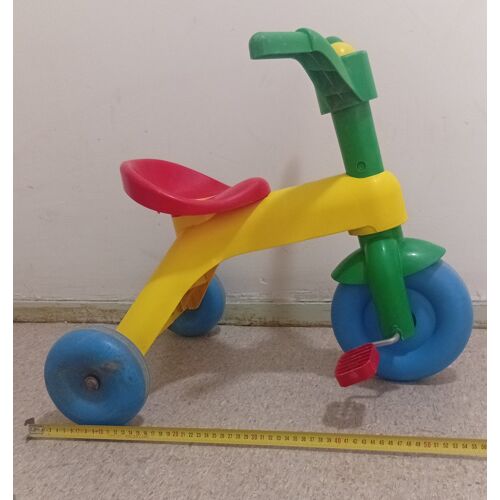 Avec Klaxon Fonctionnel, Superbe Et Grand (55cm) Tricycle Pour Enfant, Aux Belles Couleurs Vives