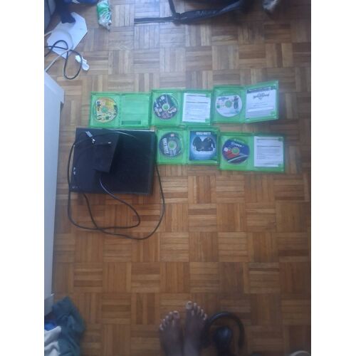"Pack Xbox One Fat + 5 Jeux Sans Manette