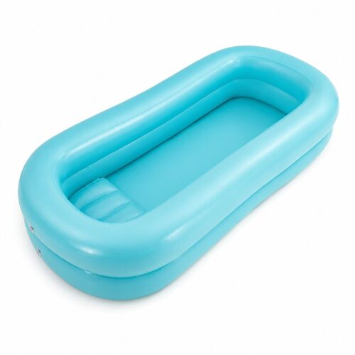 Baignoire Gonflable Médicale pour Lit avec Pompe Électrique – Kit Douche au Lit – Personnes Âgées, Handicapées & Convalescentes – 212 x 96 x 37 cm