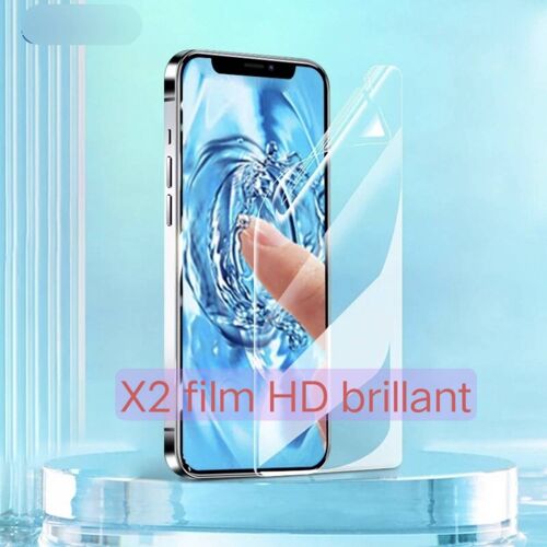 2 film hydrogel iPhone 17 pro HD Brillant