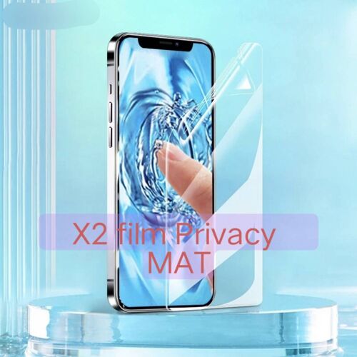 2 film hydrogel Anti-espion Privacy MAT iPhone 17
