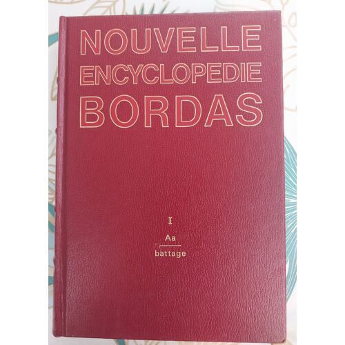 Nouvelle Encyclopédie Bordas Tome 1