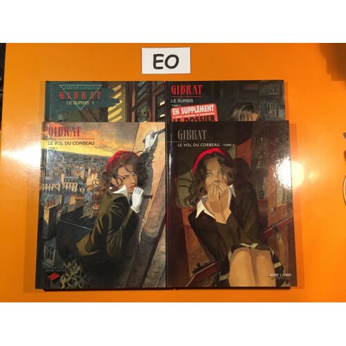 Gibrat - Les Sursis 1 + 2 - Le Vol Du Corbeau 1 + 2 Édition Originale Eo -