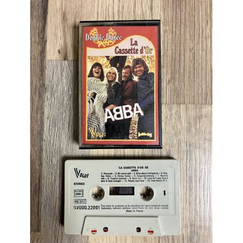 Cassette Audio Abba La Cassette D’Or