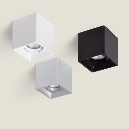 Plafonnier Space Carré Argent
