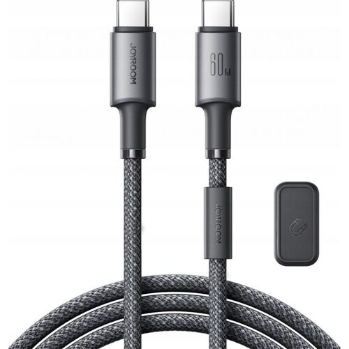 Câble USB-C pour Apple iPhone 16-15 Series - Dark - Gris Foncé, Gris, 60W