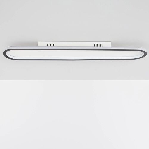 Plafonnier Led Aluminium Black Renoir 35w Noir