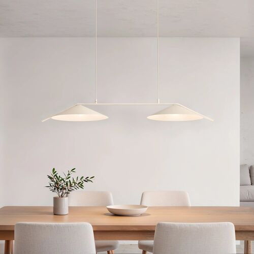 Suspension Led 10w Métal Evian Beige