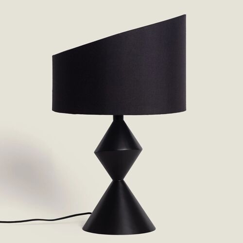 Lampe À Poser Métal Ryhall Noir