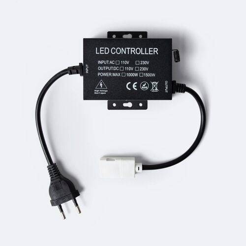 Contrôleur Ruban Led Rgb 220v Smd Largeur 14,5 Mm Avec Télécommande Rgb