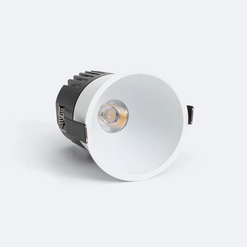 Spot Downlight Led 24w Coupe Ø 90 Mm Deep 2700k Noir Blanc Chaud