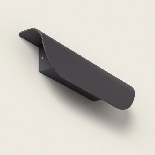 Applique Murale Extérieure Led 12w Aluminium Agerato Noir