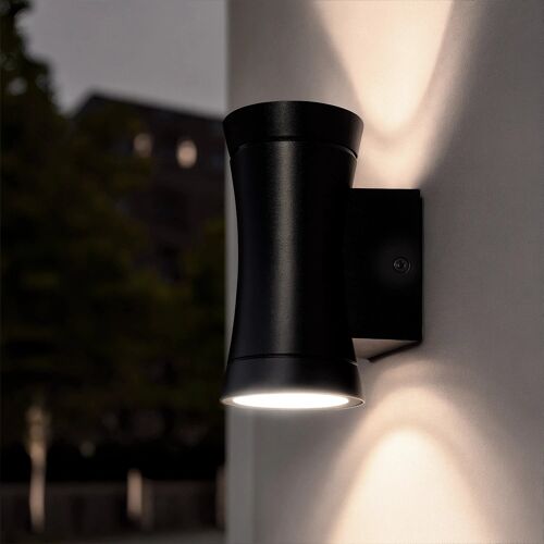 Applique Murale Extérieure Aluminium Aynik Noir