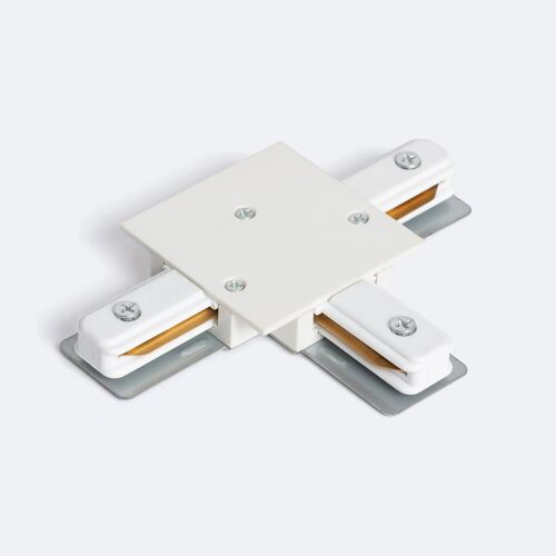 Connecteur Type T Pour Rail Monophasé Borgia Encastré Aluminium Noir