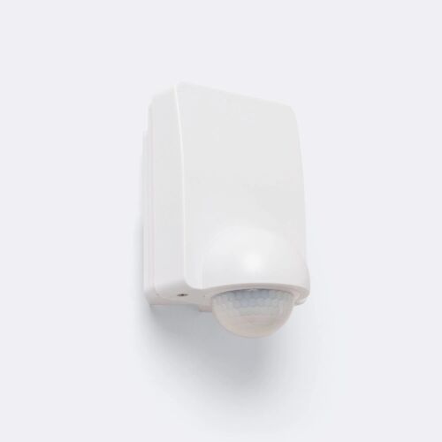 Capteur De Mouvement Pir Crépusculaire 240º Extérieur Ip65 Avec Télécommande Noir