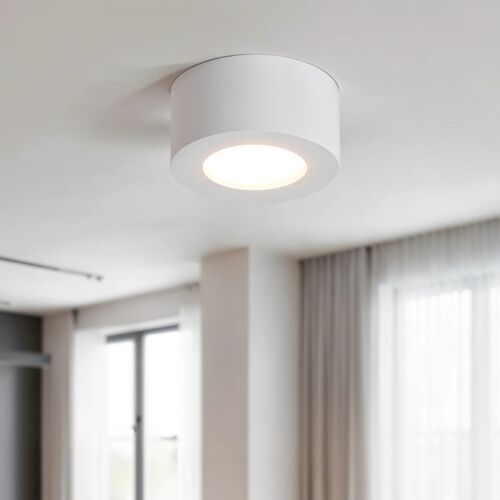 Plafonnier Led 24w Rond Tokkai Ø 175 Mm 2700k Blanc Blanc Chaud