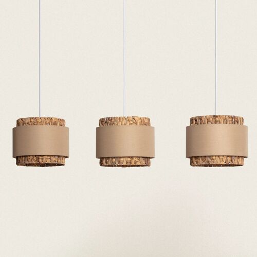Suspension Fibres Naturelles Tri Orleans Beige