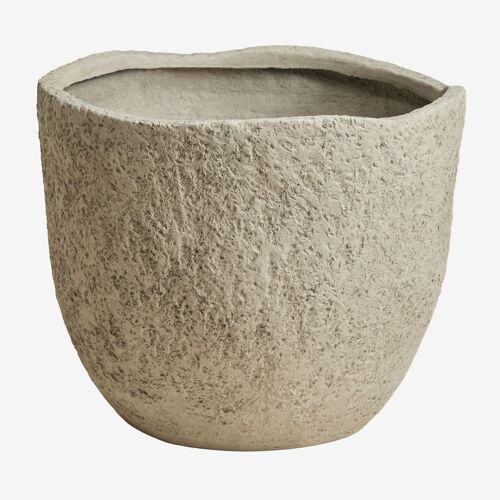 Poterie D'extérieur En Ciment Nuria Ø30 Cm - ¿25 Cm